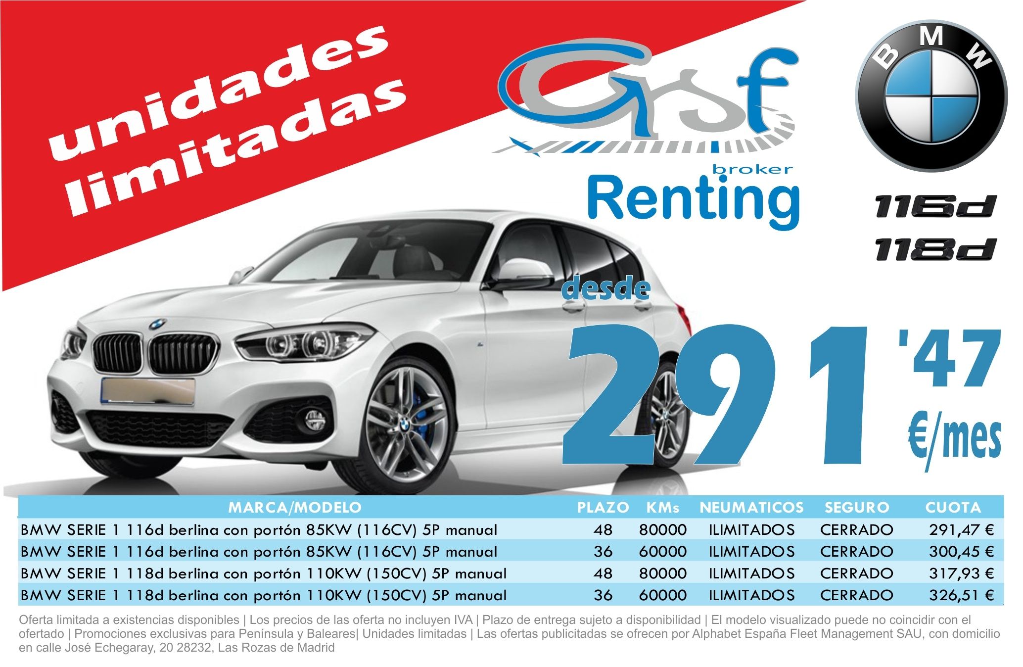 Oferta Especial Stock BMW Serie1